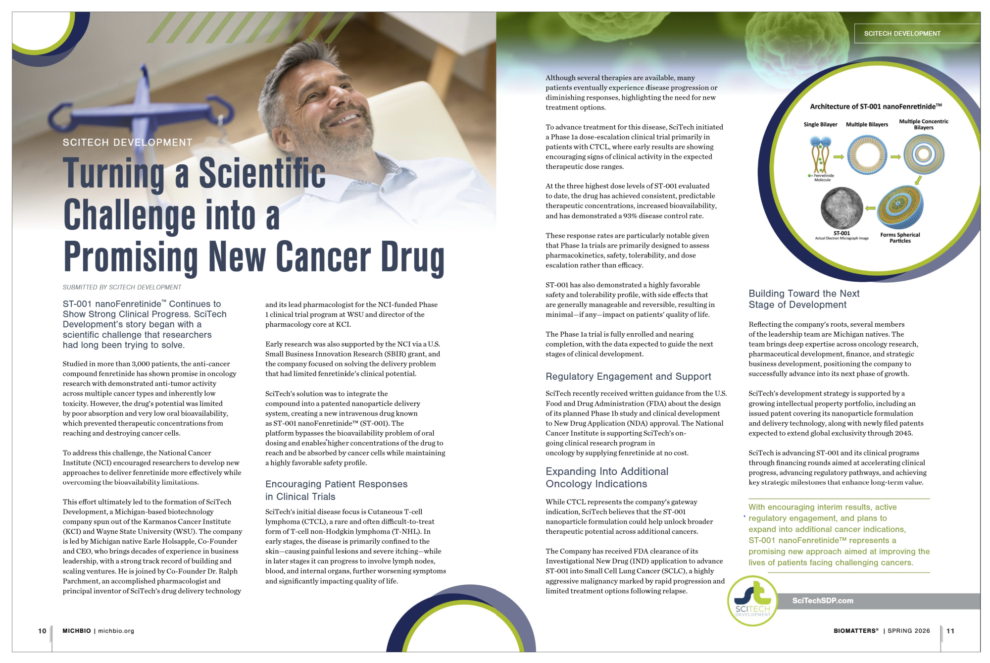 MichBio - Turning a Scientific Challenge into a Promising New Cancer Drug